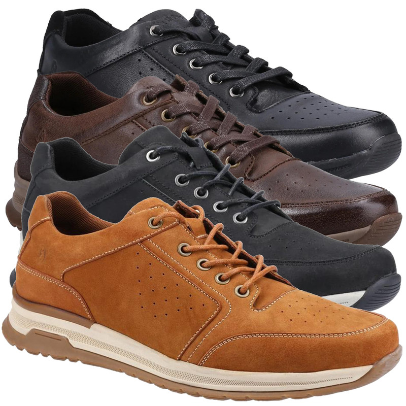 Hush Puppies Joseph Mens Smart Casual Lace Up Trainers Shoes