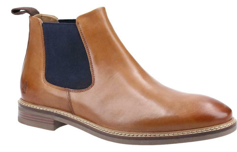 Hush Puppies Blake Mens Smart Casual Leather Chelsea Dealer Boots