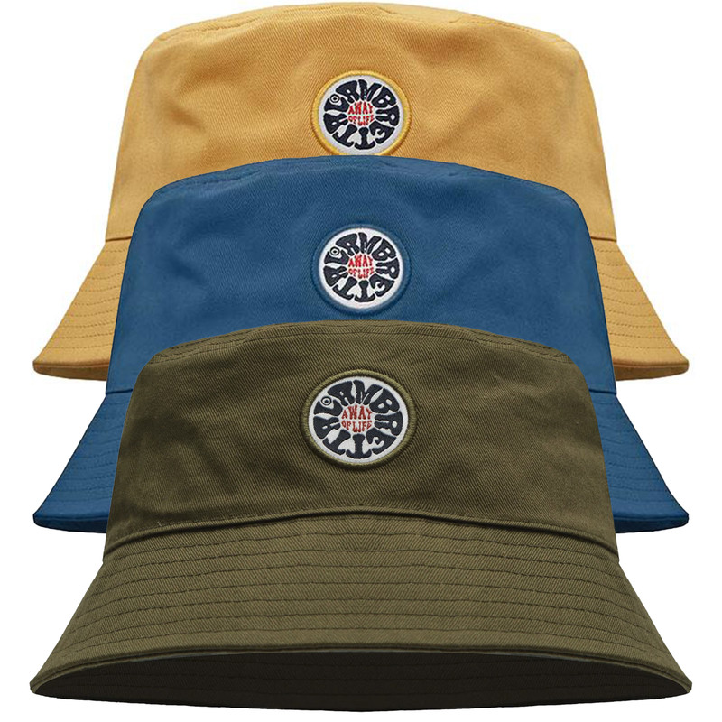 Lambretta Mens Bucket Classic Logo Festival Summer Hat