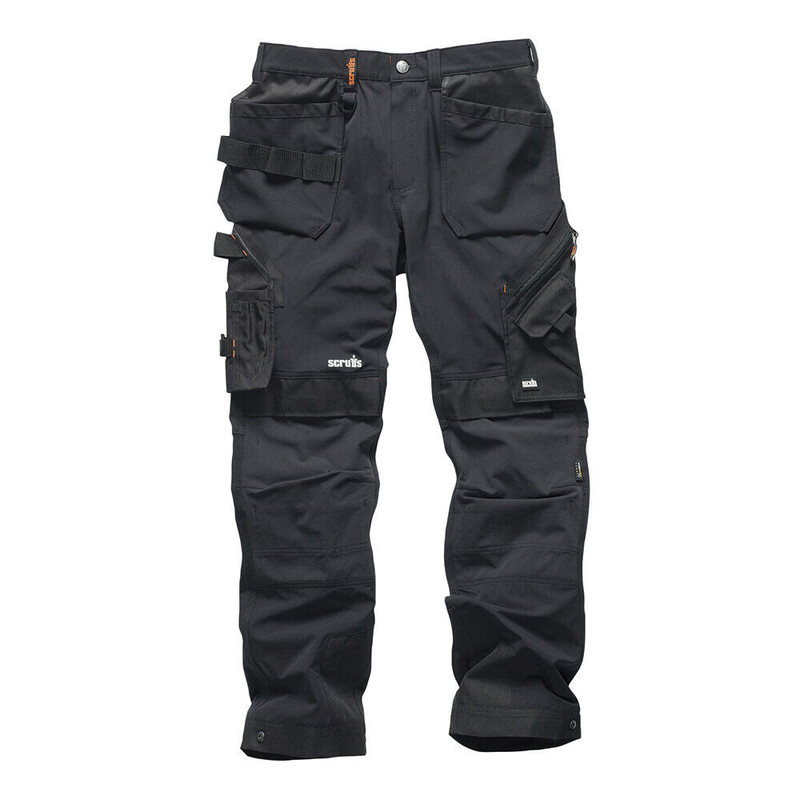 Scruffs Pro Flex Plus Holster Mens Codura Stretch Workwear Trousers