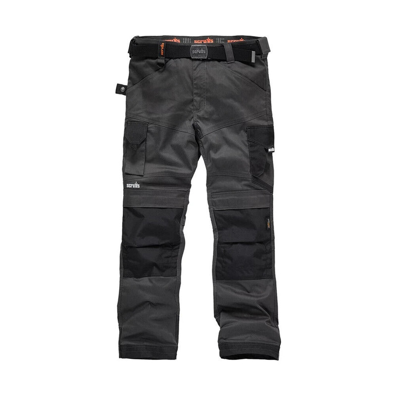 Scruffs Pro Flex Mens Cordura Cargo Pockets Stretch Work Trousers