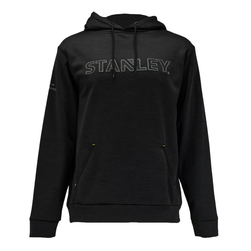 Stanley Hudson Mens Applique Logo Work Hoodie