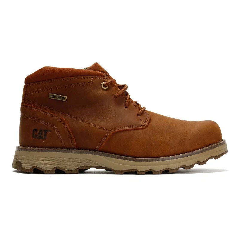 Mens Caterpillar Elude Waterproof Lace Up Chukka Leather Boots Sizes 6-12