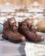 Hoggs Of Fife Munro Mens Vibram Hiking Leather Lace Up Boots