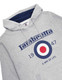Lambretta Mens Logo Classic Pull Over Sweatshirt Hooded Hoodie