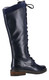 Hush Puppies Rudy Womens Tall Knee High Leg Zip Up Leather Boots
