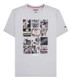 Lambretta Mens Mod Ska Multi Photo Graphic Scooter Casual T-Shirt