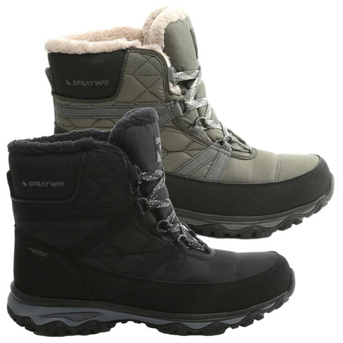 Sprayway Eureka Mid Womens Waterproof Hiking Snow Ankle Boots