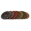 Alpha Twincur GEM-V Straight and Edge Polishing Pads- 6"