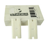 Stadea White Double Edge Razor Plastic Scraper Blades - Pack of 50
