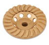 Shinhan 4" Gold Turbo Cup Wheel for Natural Stone and Engineered Stone