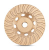 Shinhan 4" Gold Turbo Cup Wheel for Natural Stone and Engineered Stone
