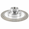 Stadea 3.5 Inch Porcelain Turbo Diamond Saw Blade – Micro Cut Dry Cutting Blade