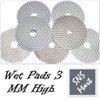 4" Wet Diamond Polishing Pads 12Pc +1 Backer Marble Set