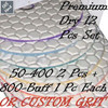 4" Super Prem DRY DIAMOND POLISHING PADS 12 Pcs Pad Set