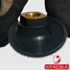 STADEA Extremely Flexible Rubber Hook and Loop Backing Pad 4" Velcro Backing Pad - Arbor 5/8" 11, 1 Piece