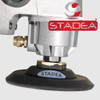 Wet concrete stone polisher