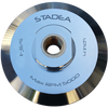 Stadea Rigid Aluminium Hook and Loop Backing Pad - 3", 4", 5", 6", 7" - Brass 5/8" 11 Arbor