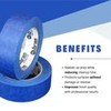 Bron Tape Blue Masking Painters Tape- 1.5 Inch