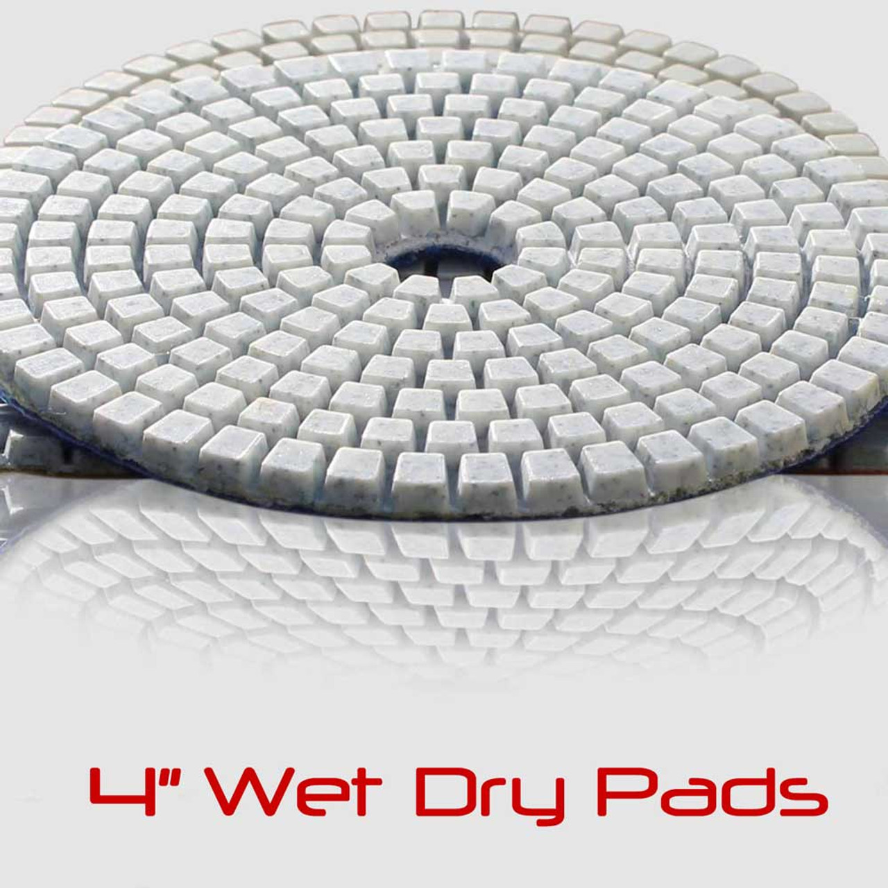 Diamond Polishing Pads 4 inch Wet Dry Series Standard K