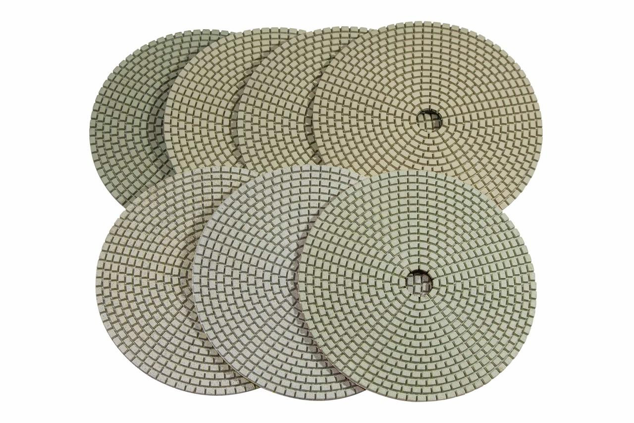 6 Inch Dry Diamond Polishing Pads Concrete Floors Glass Stone