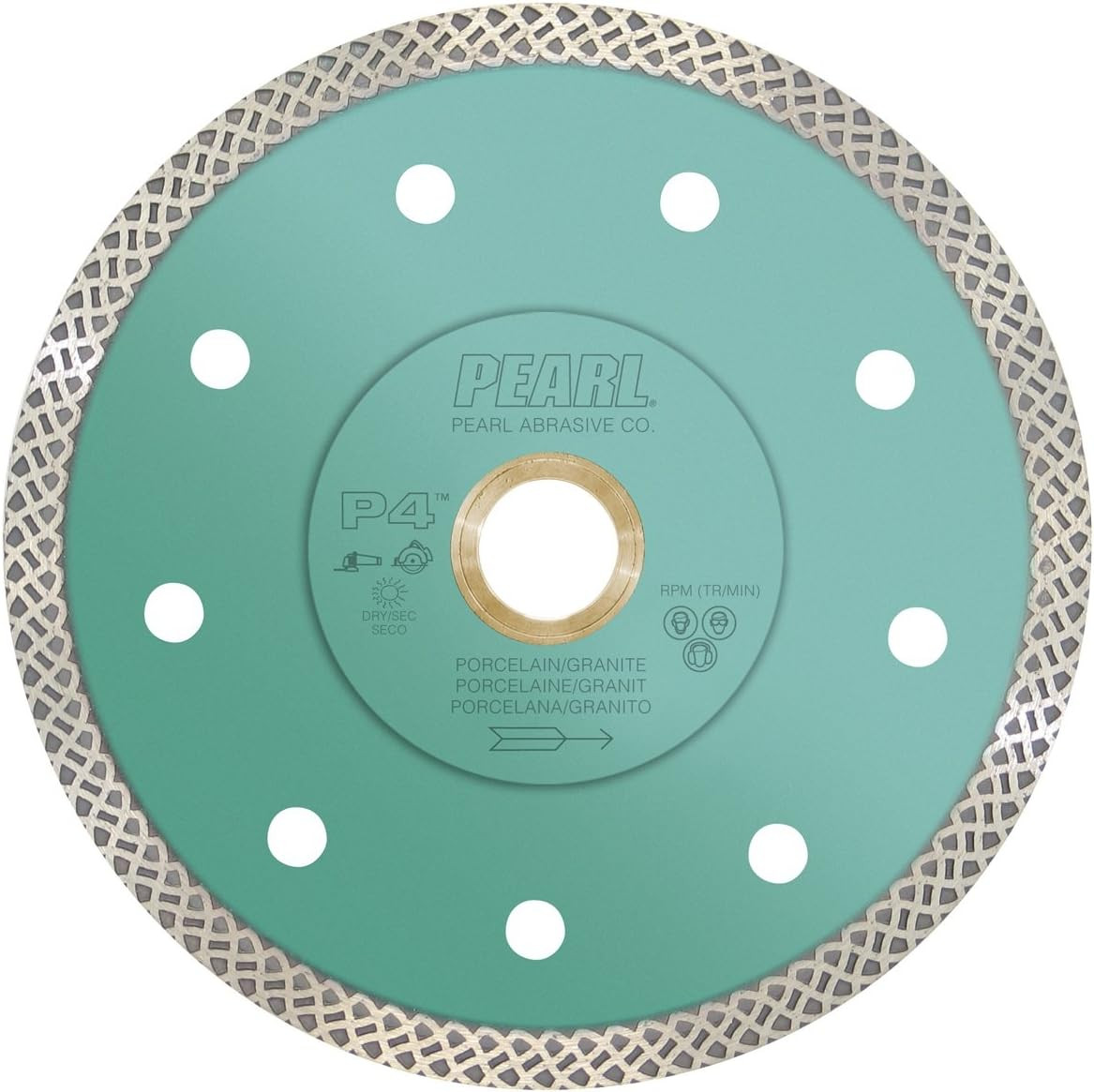Pearl Abrasive P4 | Pearl P4 Diamond Blade 7 Grinder Tile 10