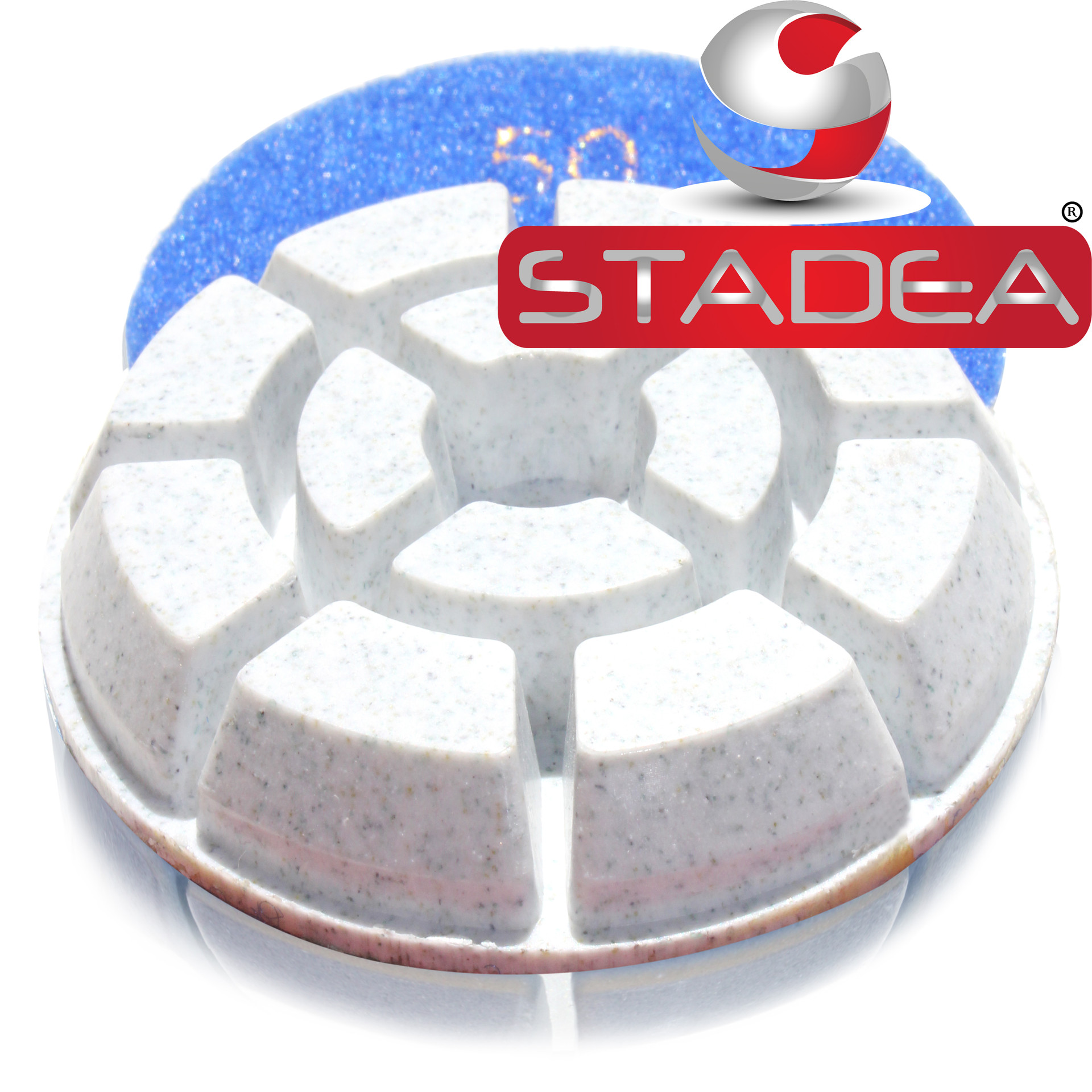 Stadea Diamond Floor Polishing Pads Concrete Stone Floor Polishers Polishing, Series Crt J