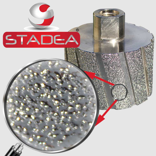STADEA Diamond Grinding Drum Wheel Sanding Wheels Granite Concrete