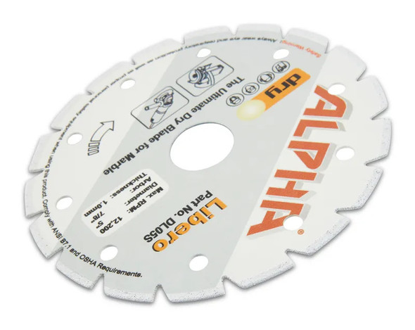 Alpha Libero Marble Cutting Blade- 5"
