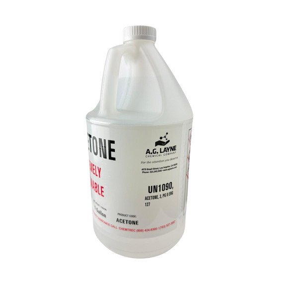 Acetone One Gallon - 100% Virgin Acetone