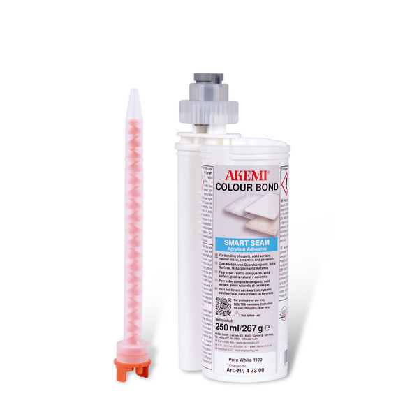 Akemi Color Bond Pre-Colored Adhesive System – High-Bond Strength Stone Adhesive with Ultra-Fast Surface Drying and Excellent Processability