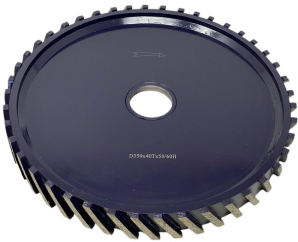Stadea Diamond Milling Wheel for Bridge Saw, Metal Body - 14" Stadea Diamond Milling Wheel for Bridge Saw, Metal Body - 14"