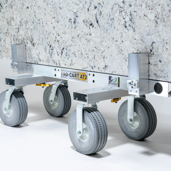 Omni Cubed Pro-Cart AT2 Transport Slab Trolley Granite Dolly Stone Cart