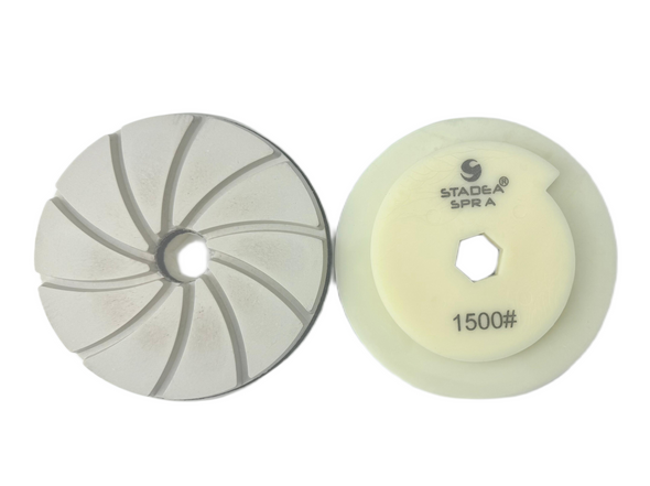 Stadea 5" Diamond Edge Polish Pads - Wet - Snail Lock - Series Ultra A Stadea 5" Diamond Edge Polish Pads - Wet - Snail Lock - Series Ultra A