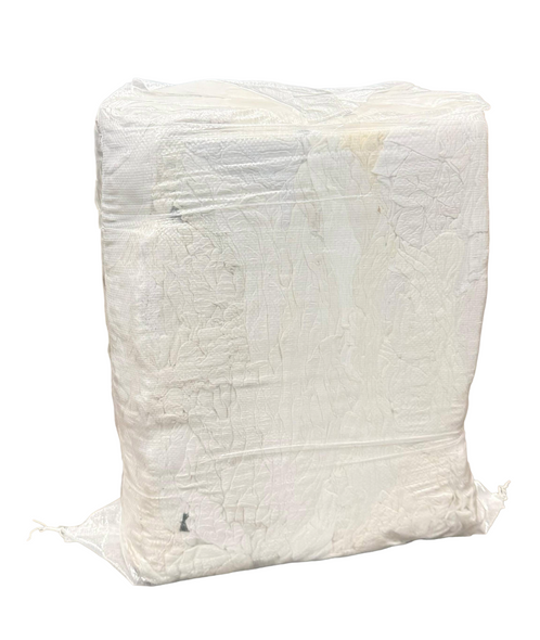 Stadea White Tshirt Cleaning Rags - 25 lbs