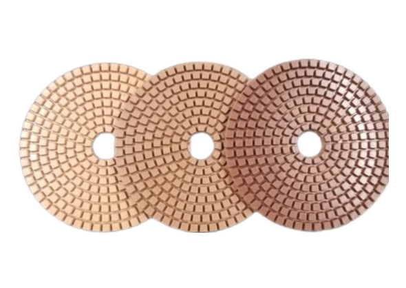 4" Diamond Polishing Pads - Wet - 3 Step for Granite Dark Stone Wet Polishing