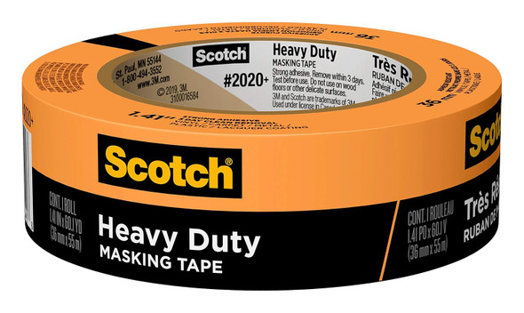 Scotch 3M Orange Masking Tape- 2 Inch Scotch 3M Orange Masking Tape- 2 Inch