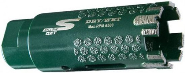 Cyclone S QZT Diamond Core Bit For Quartzite - 1-3/8" Cyclone S QZT Diamond Core Bit For Quartzite - 1-3/8"