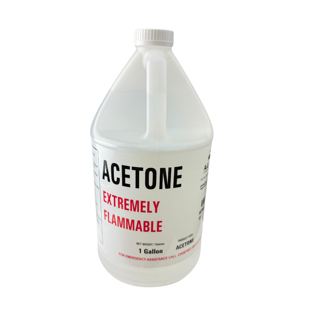 Acetone One Gallon - 100% Virgin Acetone