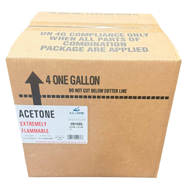 Acetone One Gallon - 100% Virgin Acetone