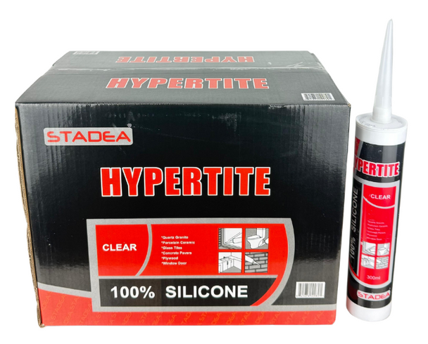 Stadea Hypertite 100% RTV Silicone Sealant - 300 ML - Clear, White, Trans White Silicon