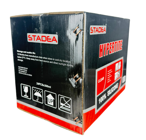 Stadea Hypertite 100% RTV Silicone Sealant - 300 ML - Clear, White, Trans White Silicon