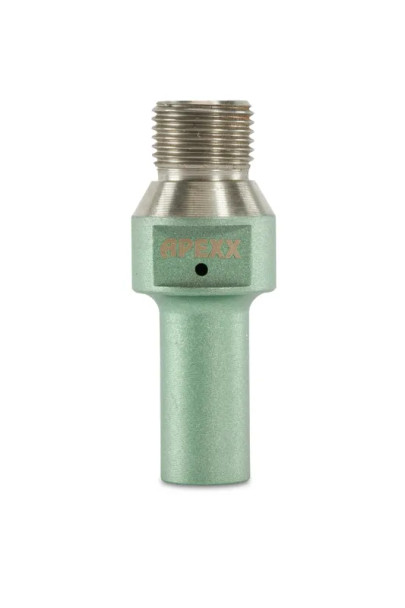 Apexx Reverse Thread Incremental Bit Adapter For Incremental Cutting Bits—2", 3", 4"