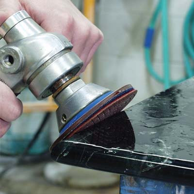 Alpha 4" Ceramica EX Stone Polishing Pads for Wet Polishing of All Stones