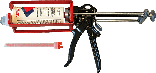 Akemi MR200X Skeleton Cartridge Gun for Color Bond Adhesive