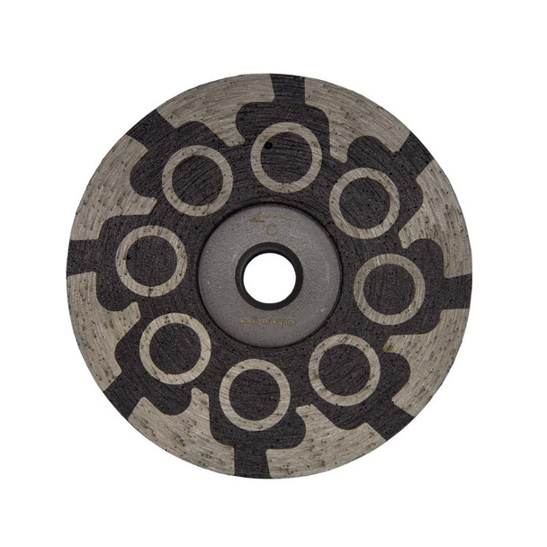 Disco Storm 4" Resin Cup Wheels For Granite, Marble, Engineered stone.