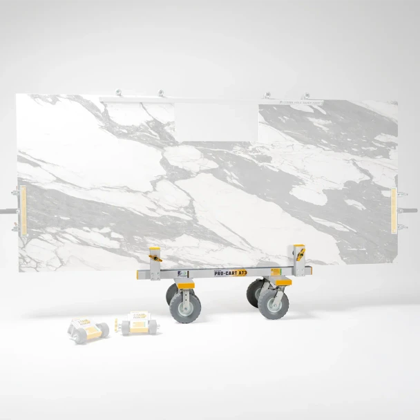 Omnicubed Pro Cart AT3 For Moving Slabs, Panels, Large Materials.