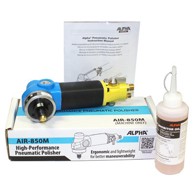 Alpha Air-850 Air Pneumatic Wet Polisher For Wet Polishing, Drilling & Profiling