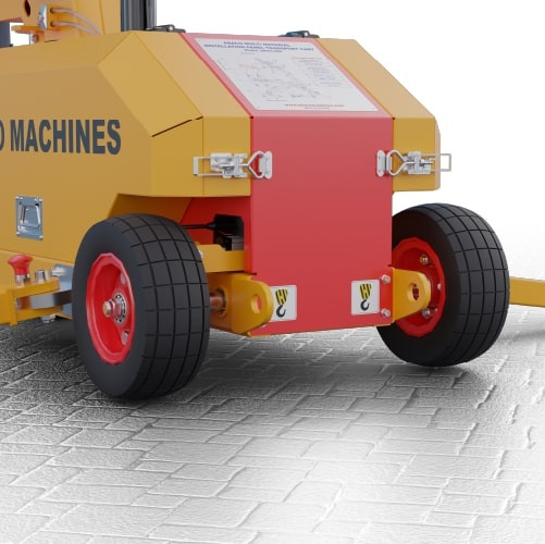 Abaco AMITC400 panel transport cart with vacuum lifter - view 2