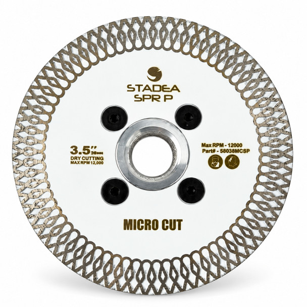 Stadea 3.5 Inch Porcelain Turbo Diamond Saw Blade – Micro Cut Dry Cutting Blade